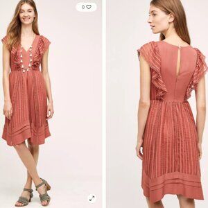 Anthropologie Holding Horses Cheshire Dress XSP NWT